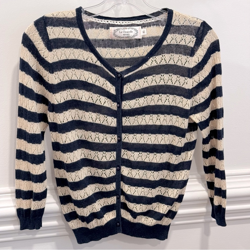 La Chapelle Sport | Sweater ~ Cardigan | size 85